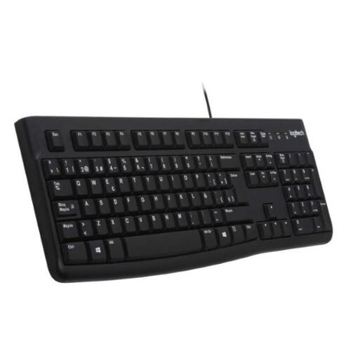 Tastatur Logitech K120 Sort