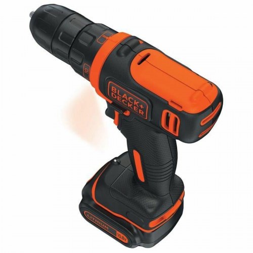 Black & Decker BDCDD12KB-QW elektrisk skruetrækker 10,8 V - inkl. 2x 1,5 Ah batterier og kuffert