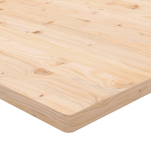 Skrivebordsplade 110x60x2,5 cm massivt fyrretræ