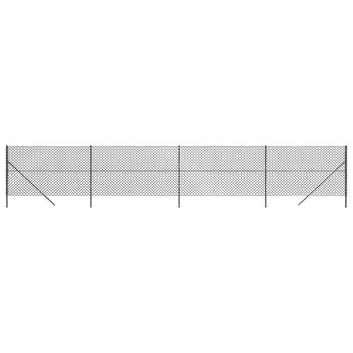 Trådhegn 1,6x10 m antracitgrå
