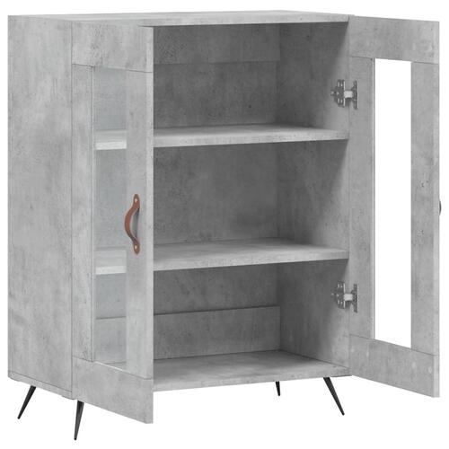 Skænk 69,5x34x90 cm konstrueret træ betongrå