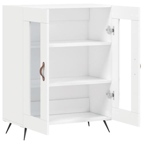 Skænk 69,5x34x90 cm konstrueret træ hvid