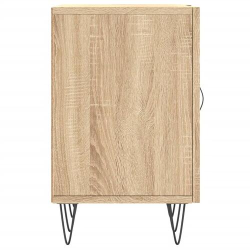 Tv-bord 150x30x50 cm konstrueret træ sonoma-eg