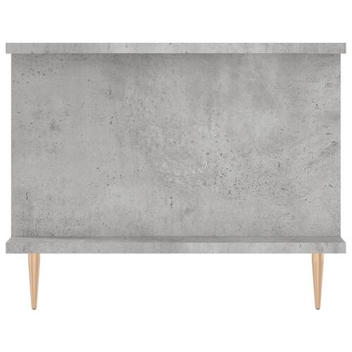 Sofabord 90x50x40 cm konstrueret træ betongrå