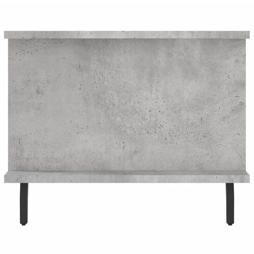Sofabord 90x50x40 cm konstrueret træ betongrå
