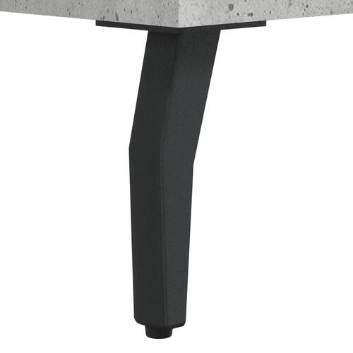 Sofabord 90x50x40 cm konstrueret træ betongrå