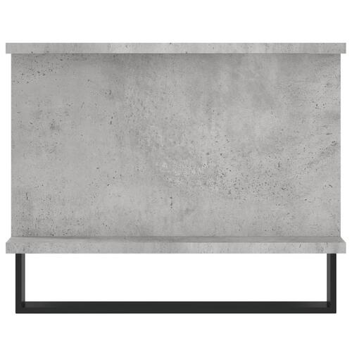 Sofabord 90x50x40 cm konstrueret træ betongrå