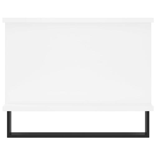 Sofabord 90x50x40 cm konstrueret træ hvid