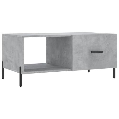 Sofabord 90x50x40 cm konstrueret træ betongrå
