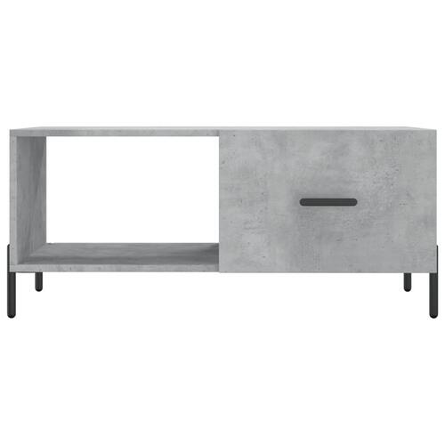 Sofabord 90x50x40 cm konstrueret træ betongrå
