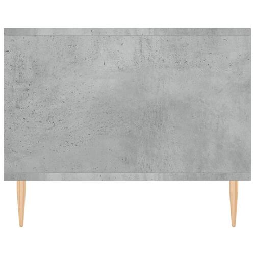 Sofabord 102x50x40 cm konstrueret træ betongrå