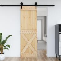 Dør NARVIK 70x210 cm massivt fyrretræ