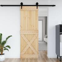 Dør NARVIK 80x210 cm massivt fyrretræ