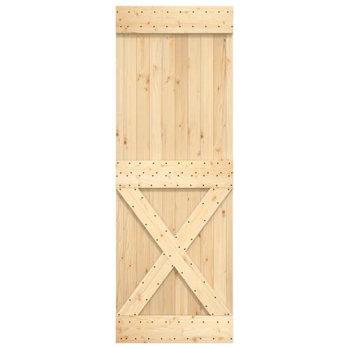 Dør NARVIK 80x210 cm massivt fyrretræ