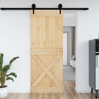 Dør NARVIK 90x210 cm massivt fyrretræ
