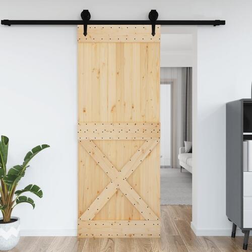 Dør NARVIK 90x210 cm massivt fyrretræ