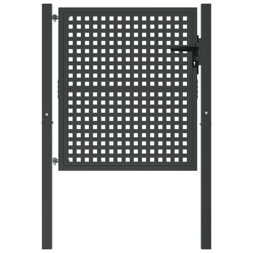 Havelåge 105x150 cm stål antracitgrå