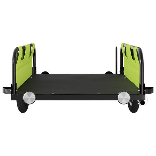 Cykeltrailer oxfordstof og jern grøn