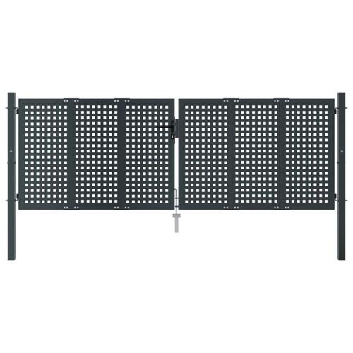 Havelåge 300x125 cm stål antracitgrå