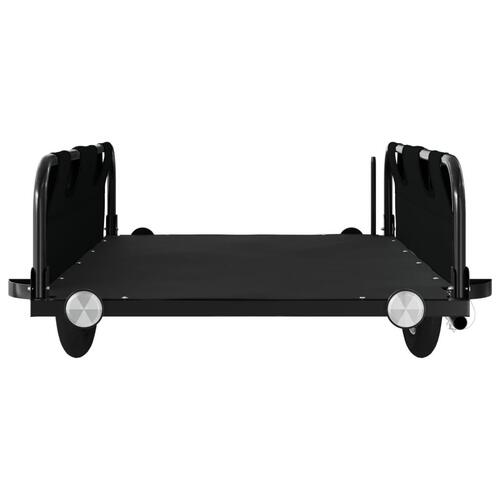 Cykeltrailer oxfordstof og jern sort