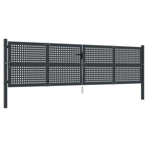 Havelåge 400x125 cm stål antracitgrå
