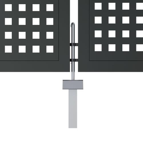 Havelåge 400x125 cm stål antracitgrå