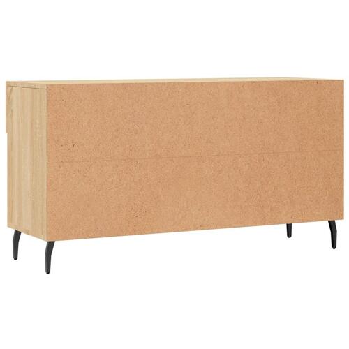 Skobænk 102x35x55 cm konstrueret træ sonoma-eg