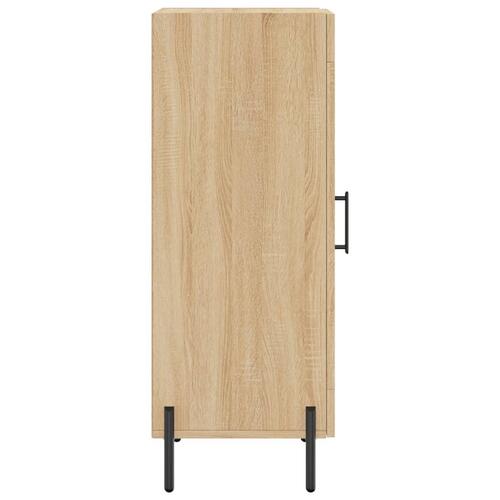 Skænk 34,5x34x90 cm konstrueret træ sonoma-eg