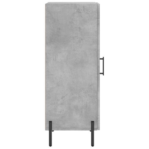 Skænk 34,5x34x90 cm konstrueret træ betongrå