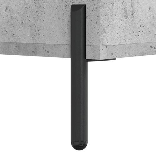 Skænk 34,5x34x90 cm konstrueret træ betongrå