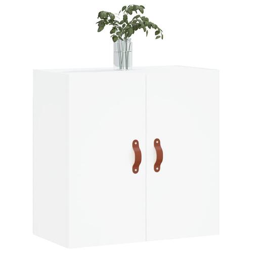 Vægskab 60x31x60 cm konstrueret træ hvid