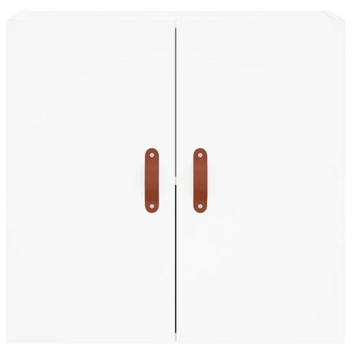 Vægskab 60x31x60 cm konstrueret træ hvid