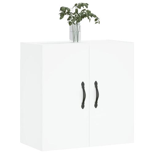 Vægskab 60x31x60 cm konstrueret træ hvid