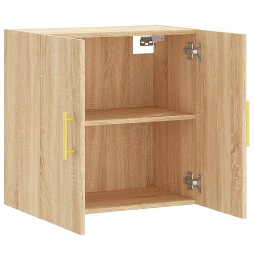 Vægskab 60x31x60 cm konstrueret træ sonoma-eg