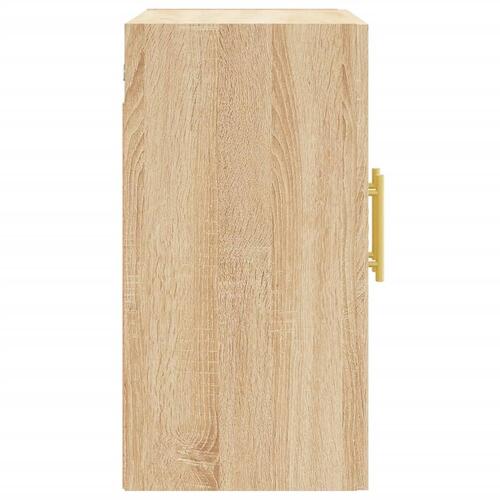 Vægskab 60x31x60 cm konstrueret træ sonoma-eg
