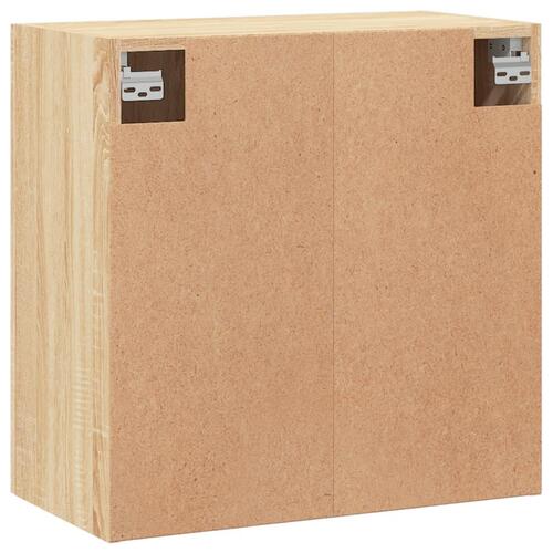 Vægskab 60x31x60 cm konstrueret træ sonoma-eg