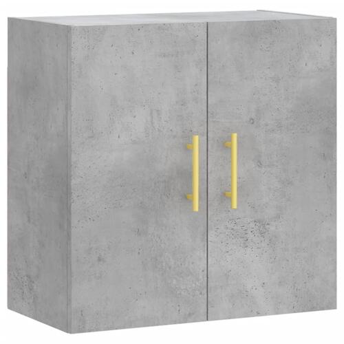 Vægskab 60x31x60 cm konstrueret træ betongrå