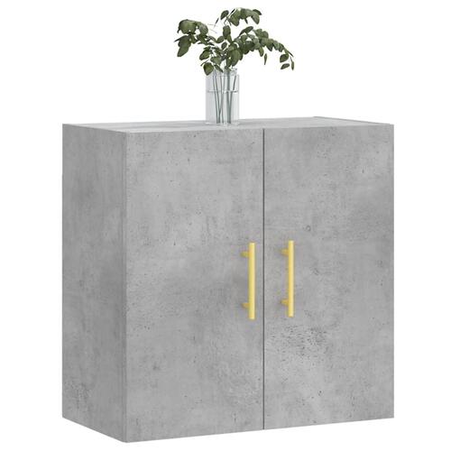 Vægskab 60x31x60 cm konstrueret træ betongrå