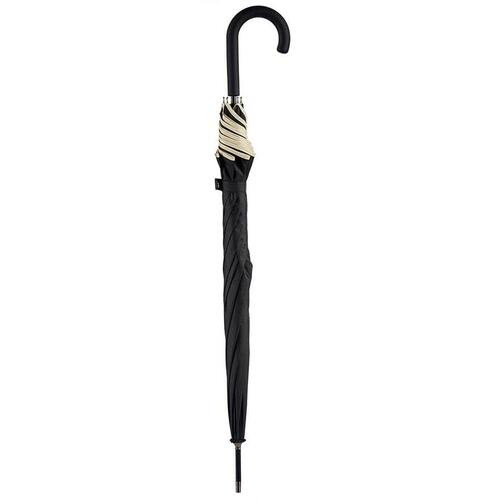 Paraply Sort Flødefarvet Metal Fiber 95 x 95 x 86 cm (12 enheder)