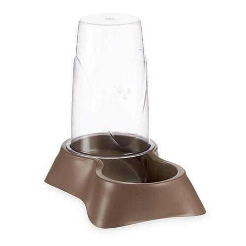 Madskål til kæledyr Beholder Brun polypropylen 3,5 L 21,5 x 32,5 x 32,5 cm (4 enheder)