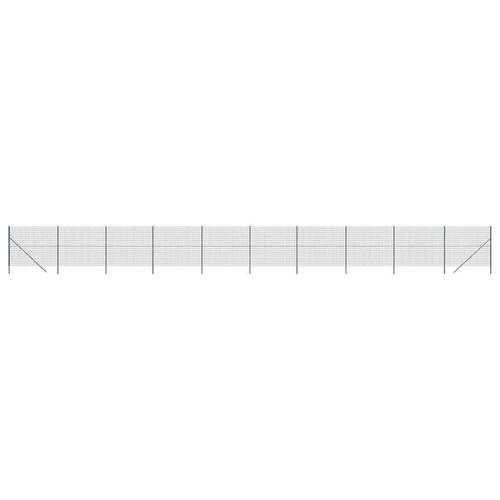Trådhegn 2x25 m galvaniseret stål grøn