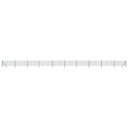 Trådhegn 0,8x25 m galvaniseret stål grøn