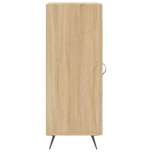 Skænk 34,5x34x90 cm konstrueret træ sonoma-eg