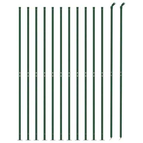 Trådhegn med flange 2x25 m grøn