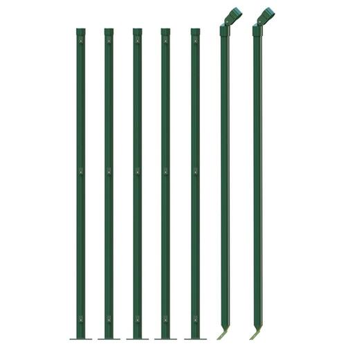 Trådhegn med flange 1,1x10 m grøn
