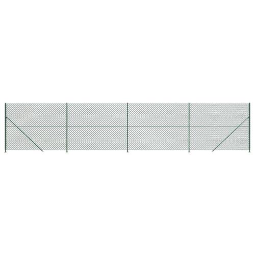 Trådhegn med flange 1,8x10 m grøn