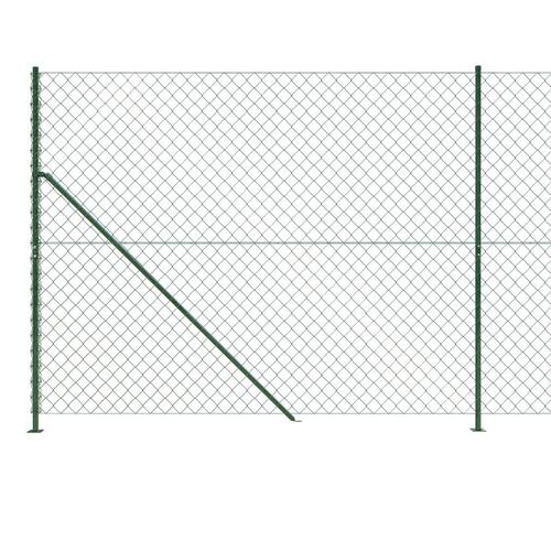 Trådhegn med flange 1,8x25 m grøn
