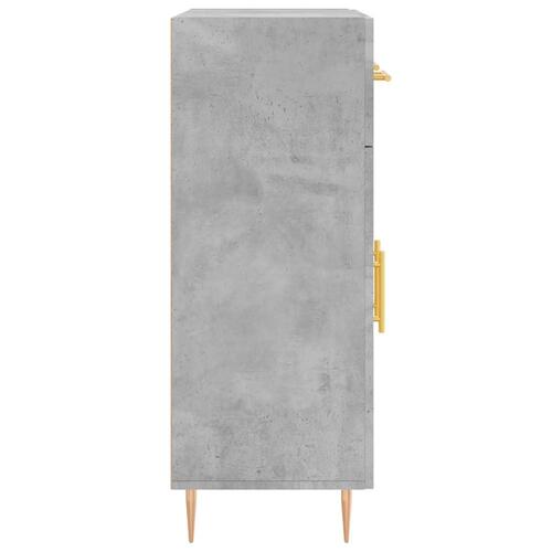 Skænk 69,5x34x90 cm konstrueret træ betongrå
