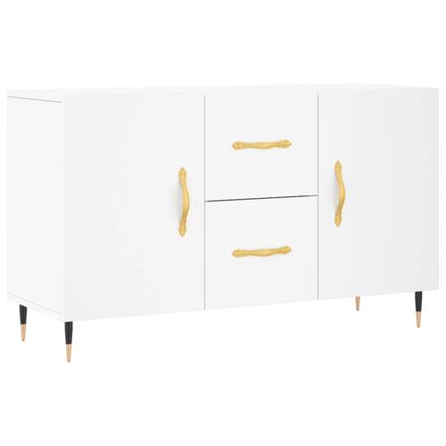 Skænk 100x36x60 cm konstrueret træ hvid