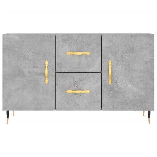 Skænk 100x36x60 cm konstrueret træ betongrå